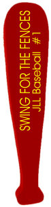 Promotional Foam Hands: 18 inch Die Cut Bat Foam Wavers